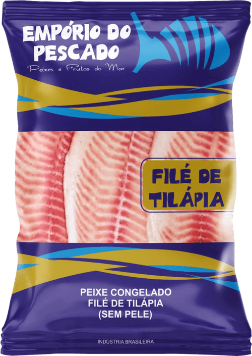 Filé de Tilápia Empório Do Pescado Congelado Pacote 500 g