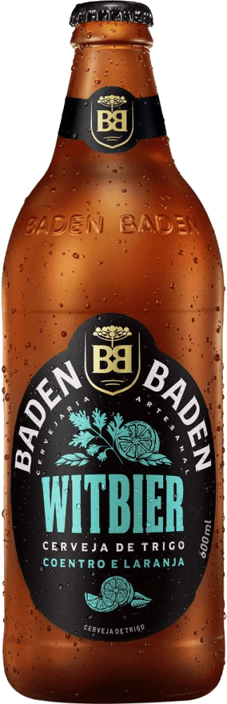 Cerveja Witbier Coentro e Laranja Baden Baden Garrafa 600ml