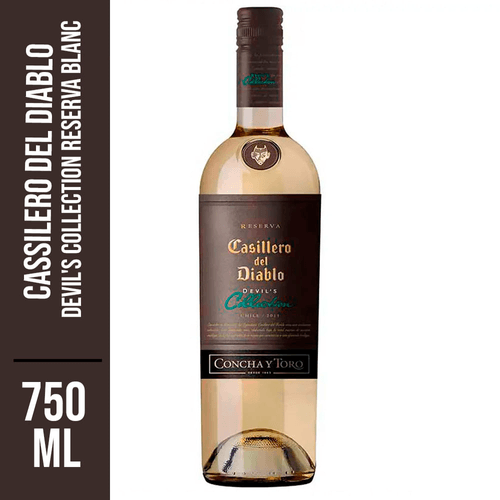 Vinho Chileno Branco Seco Reserva Especial Assemblage Casillero del Diablo Devil's Collection Valle de Casablanca Garrafa 750ml