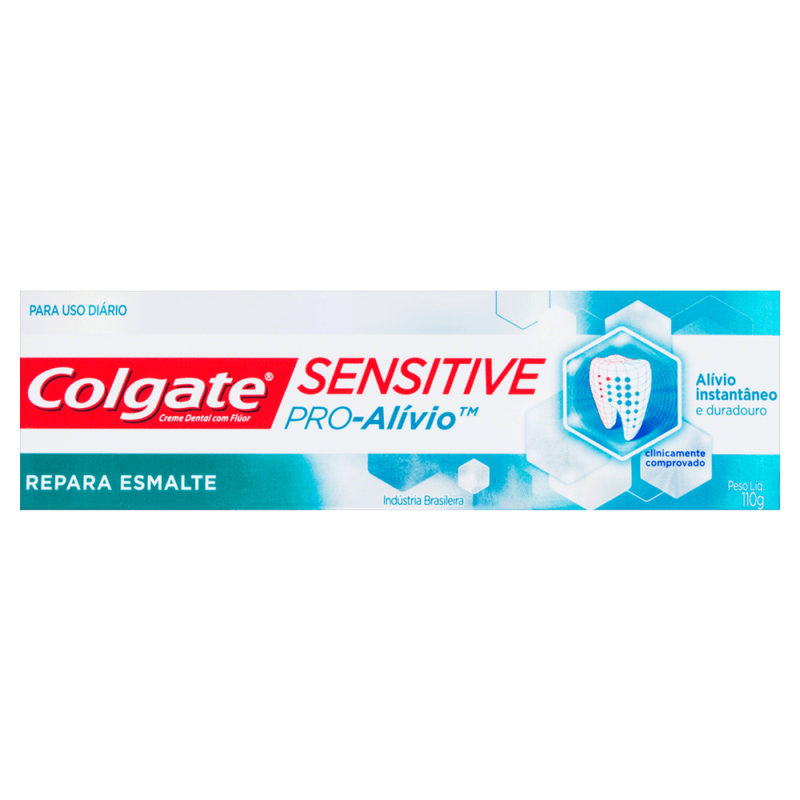 Creme-Dental-Repara-Esmalte-com-Fluor-Colgate-Sensitive-Pro-Alivio-Caixa-110g