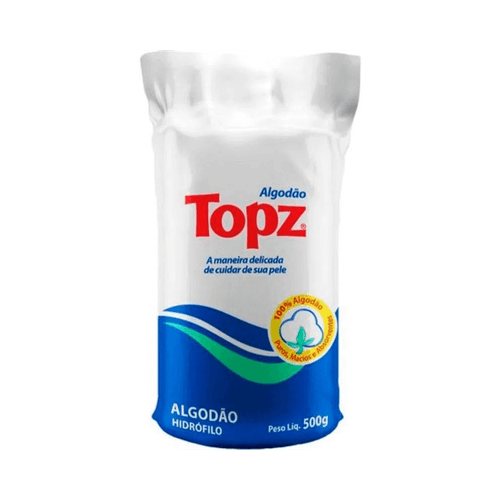 ALGODAO ROLO TOPZ 500G