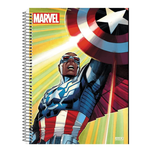Caderno Universitário São Domingos 10 Matérias Marvel Now Capa Sortidos 200 Folhas