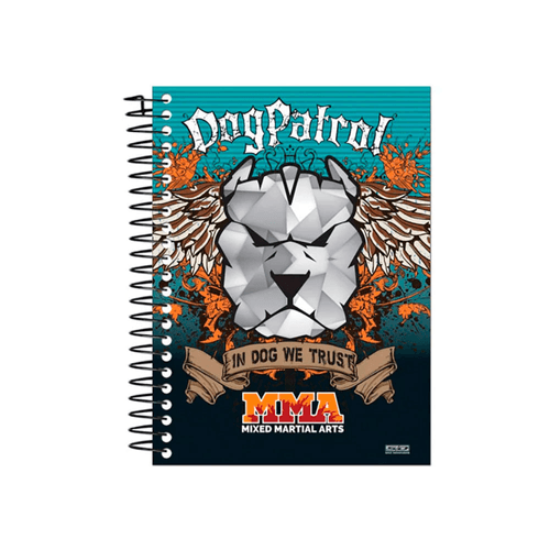 Caderno São Domingos Universitário Dog Patrol 96 Folhas