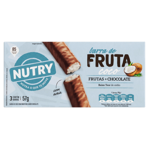 Barra de Fruta Coco