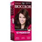 Tinta-de-Cabelo-Biocolor-Mini-Kit-Louro-Arraso-7.0