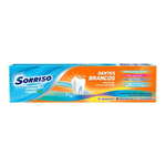 Creme-Dental-com-Fluor-e-Calcio-Anticarie-Sorriso-Dentes-Brancos-Caixa-50g