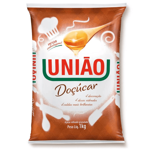 Açúcar Refinado União Doçucar 1Kg