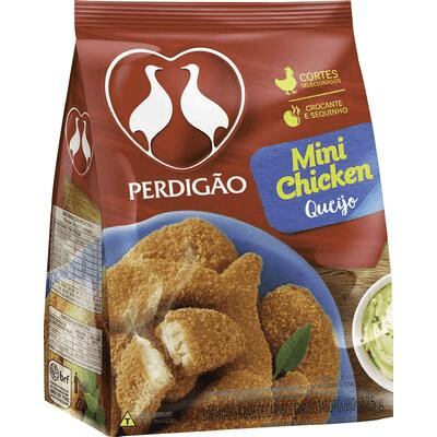 Empanado à Base de Carne de Frango Queijo Perdigão Mini Chicken Pacote 275g