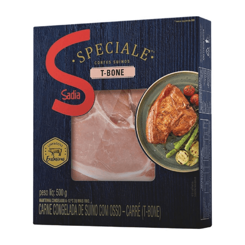 T-Bone Suíno Congelado Sadia Speciale 500g