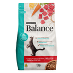 Alimento Completo Seco para Gatos Adultos Carne e Vegetais Balance Premium Especial Pouch 1kg