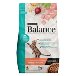 Alimento-Completo-Seco-para-Gatos-Castrados-Adultos-Frango-e-Vegetais-Balance-Premium-Especial-Pouch-1kg