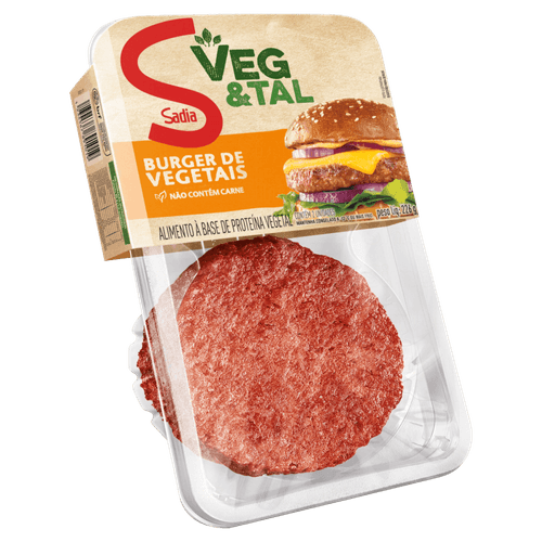 Burguer de Vegetais Sadia Veg&Tal 226g