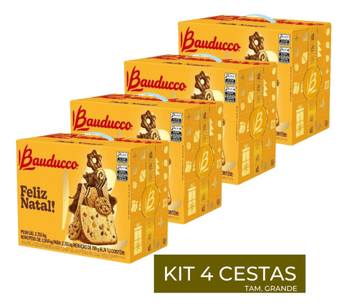 BOLO BAUDUCCO RECH 300G-PC COCO/CHOC