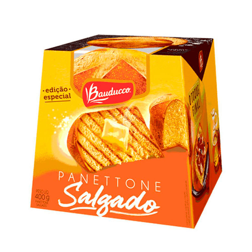 Panettone Salgado Bauducco Caixa 400g Edição Especial