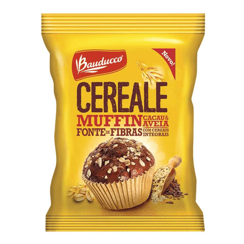Muffin Bauducco Cereale Cacau & Aveia Pacote 50g