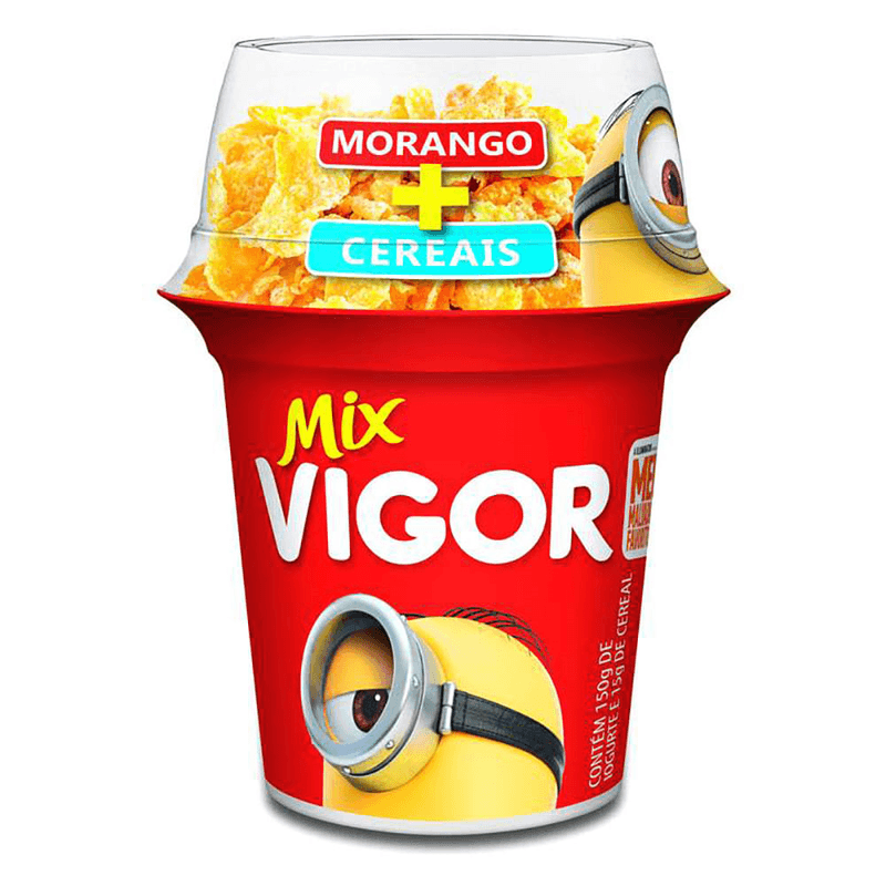 Iogurte-Integral-com-Preparado-de-Fruta-Morango-com-Cereais-Meu-Malvado-Favorito-3-Vigor-Mix-Copo-165g-Sendo-150g-Iogurte-e-15g-de-Cereal
