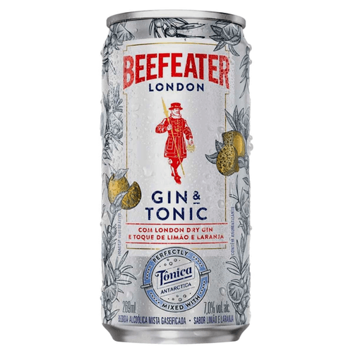 Drink Pronto Beefeater Gin e Tônica Antarctica 269ml Lata