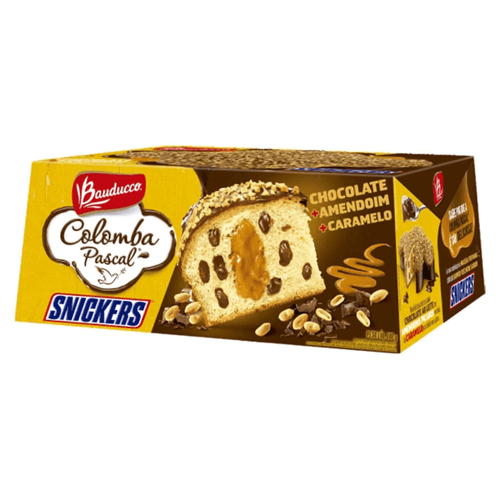 Colomba Pascal Snickers Bauducco 800g
