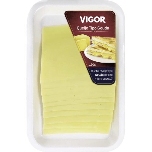 Queijo Gouda Fracionado Faixa Azul 200g