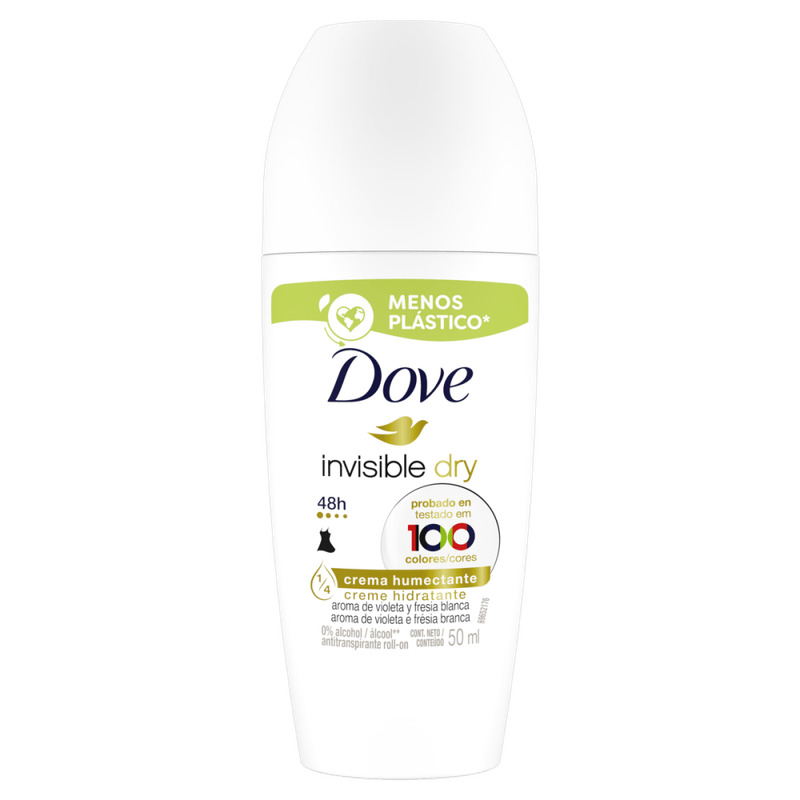 Antitranspirante-Roll-On-Invisible-Dry-Violeta-e-Fresia-Branca-48h-Dove-50ml