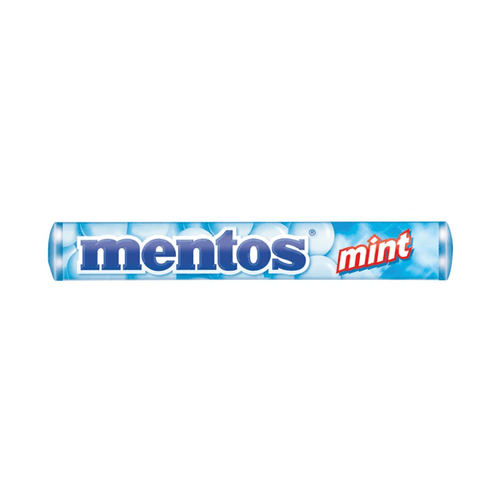 Confeito Menta Mentos Pacote 37,5g Unidade