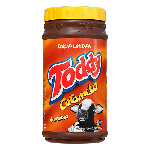 Alimento Achocolatado em Pó Caramelo Toddy Pote 300g Edição Limitada