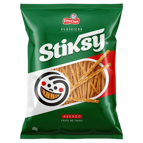 Palitinho De Trigo Elma Chips Stiksy Clássicos Pacote 48g