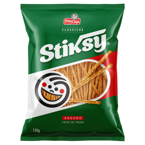Palitinho de Trigo Assado Elma Chips Stiksy Clássicos Pacote 130g