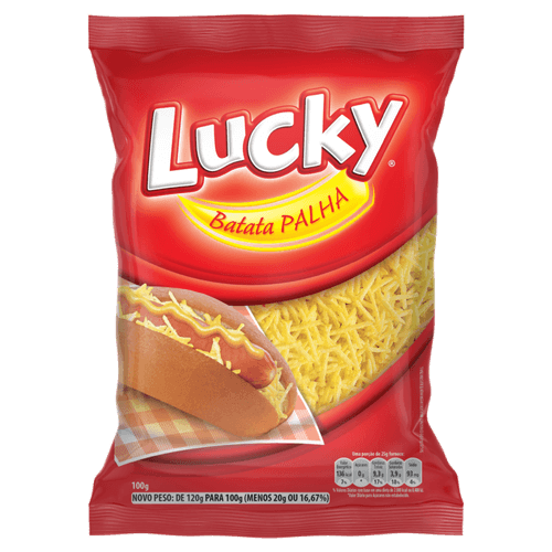 BATATA PALHA LUCKY 100G