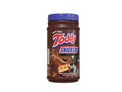 Alimento Achocolatado em Pó Snickers Amendoim Toddy Pote 350g