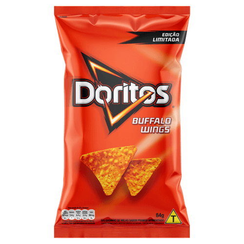 Salgadinho de Milho Buffalo Wings Doritos Pacote 84g