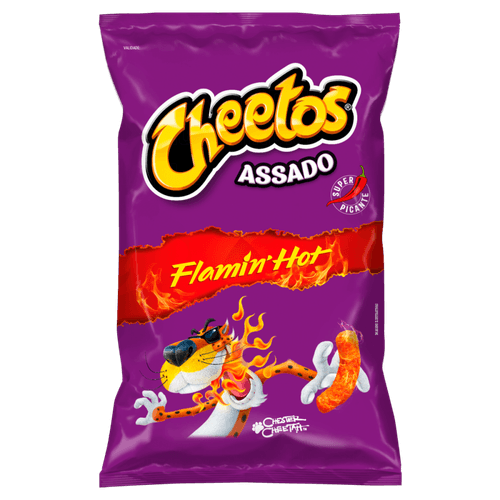 Salgadinho de Milho Flamin' Hot Cheetos Pacote 90g