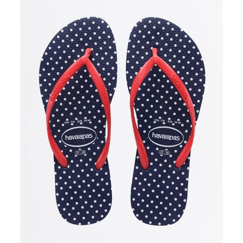 7009138-Sandalias-Havaianas-Slim-Retro-Gd-F0-Sandalias-Havaianas-Slim-Retro-Fc-Marinho-vermelho-Rubi