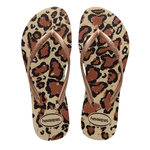 Sandalias-Havaianas-Slim-Animals-Areia-rose-Gold