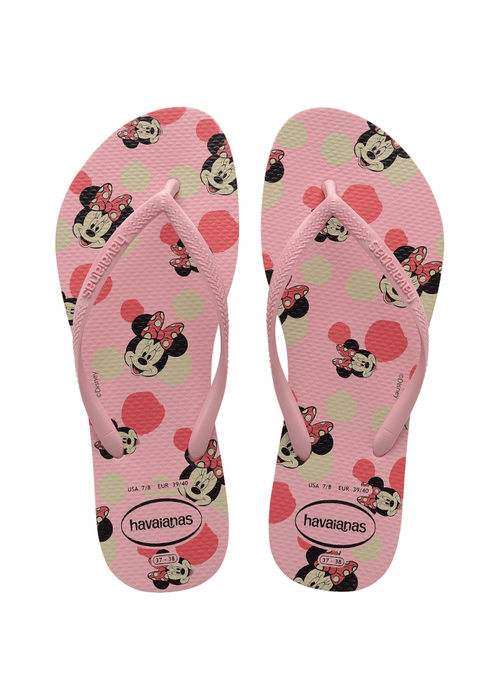 Sandália Havaianas Slim 1 par Disney Macaron