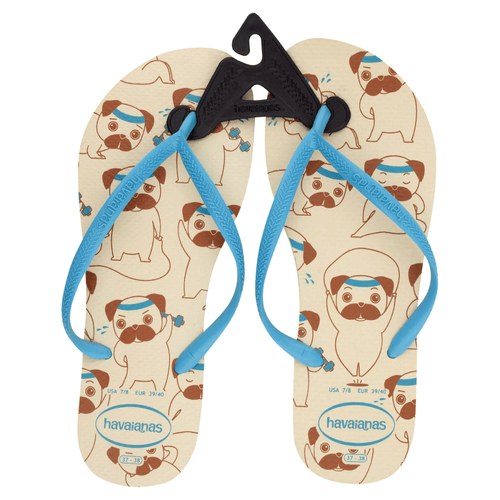 SAND HAVAIANAS SLIM PETS 1PR BEGE PALHA37/38
