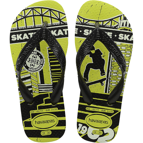 Sandália Havaianas Kids Athletic Verde Galáctico 31/32