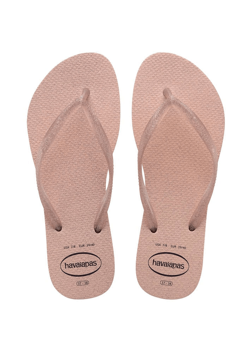 Sandalias Havaianas Slim Gloss Fc Rosa Ballet