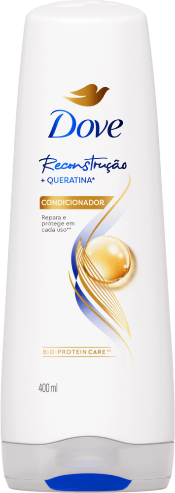 Condicionador Dove Reconstrução + Queratina 400 ml