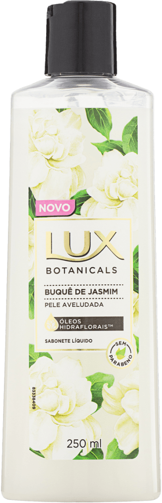 Sabonete Líquido Buquê de Jasmim Óleos Hidraflorais Lux Botanicals Frasco 250ml