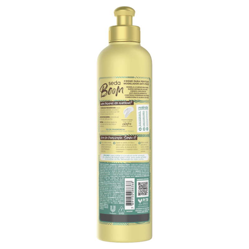 Creme-para-Pentear-Seda-Pro-Curvatura-Boom-Modelador-Antifrizz-Frasco-350ml