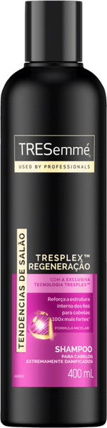 Shampoo-Queratina-Liquida-e-Gluconolactona-Tresemme-Regeneracao-Tresplex-Frasco-400ml