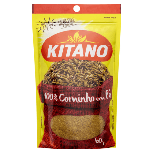 Condimento Kitano De Cominho Em Pó 60 G