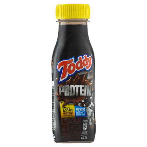 Bebida Láctea Uht Chocolate Toddy Protein Frasco 270ml
