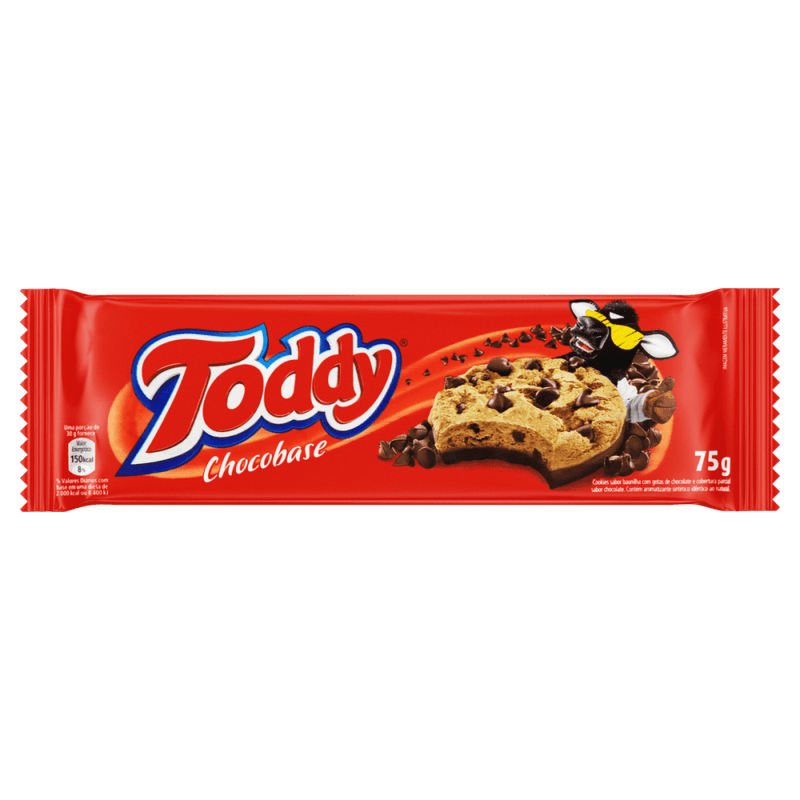 Biscoito-Cookie-Chocobase-Baunilha-com-Gotas-e-Cobertura-Parcial-de-Chocolate-Toddy-Pacote-75g