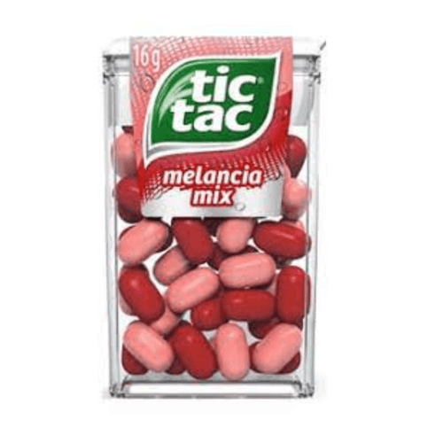 Tic Tac Pastilha Sabor Melancia Mix 14,5g