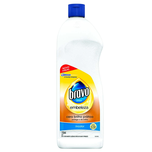 Cera Líquida Incolor Bravo Embeleza Squeeze 750ml