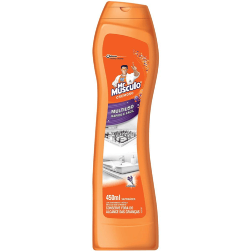 Saponáceo Cremoso Multiuso Lavanda Mr Músculo Squeeze 450ml