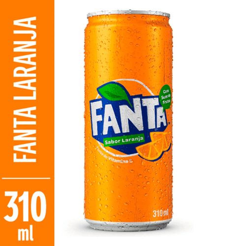 Refrigerante Laranja Fanta Lata 310ml