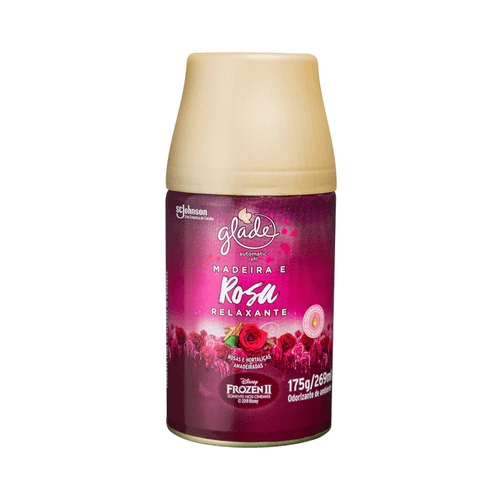 Desodorizador Glade Automatic Spray Refil Rosas 269ml